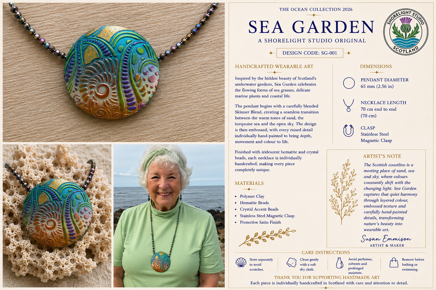 SEA GARDEN - Necklace