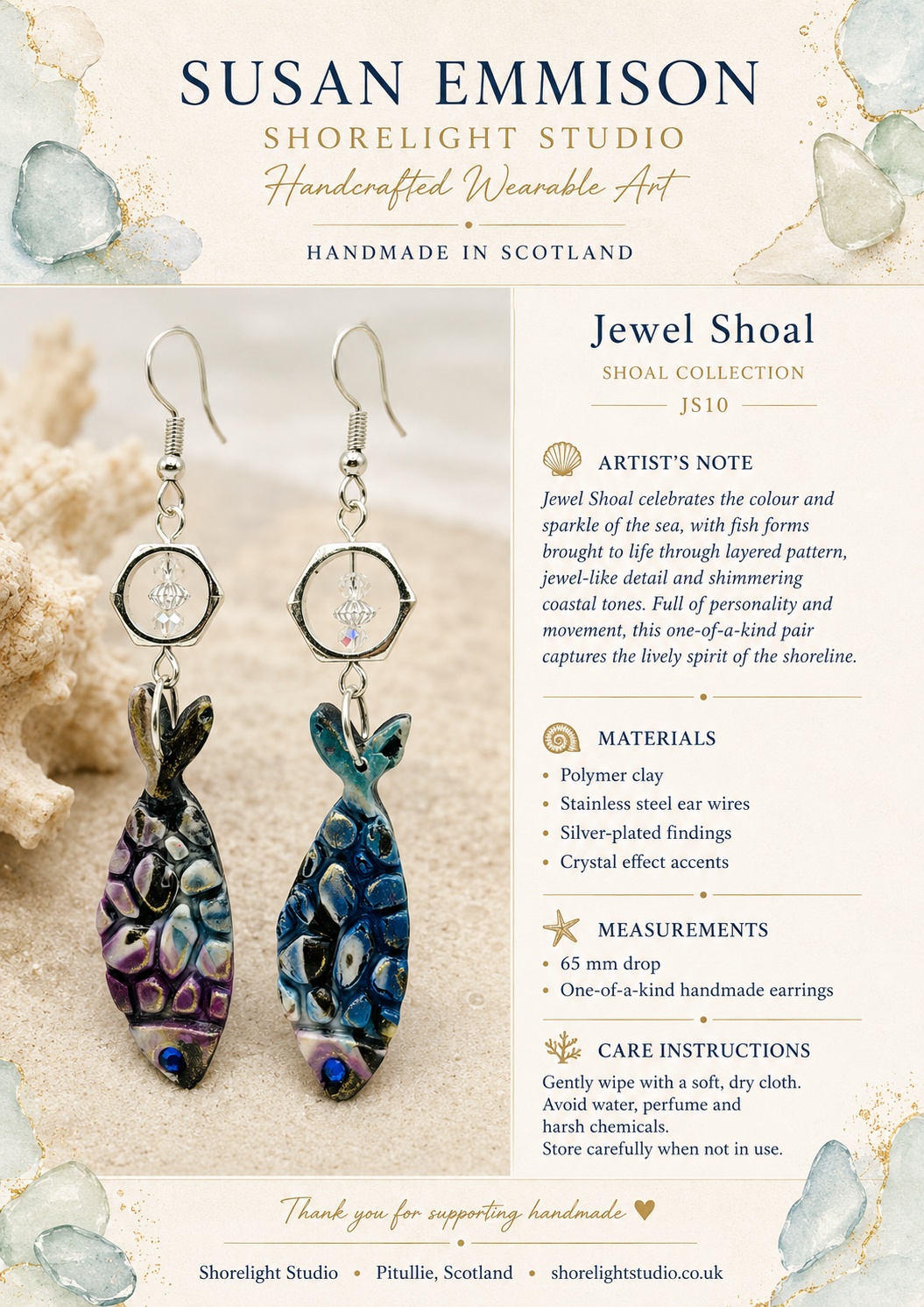 CC10 – Jewel Shoal Earrings