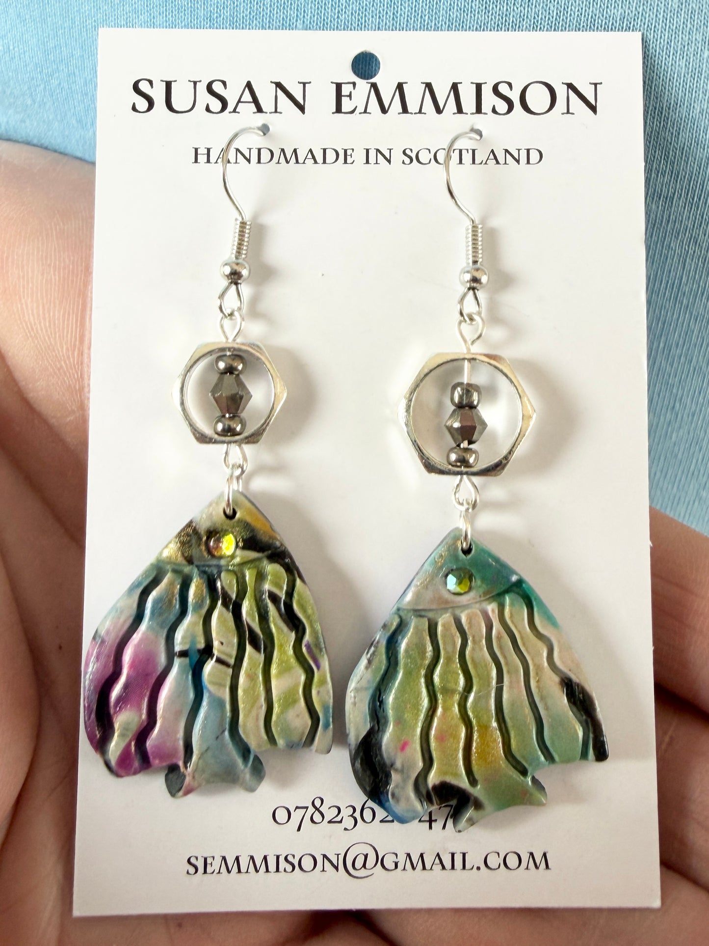 CC01 – Sea Kelp Earrings