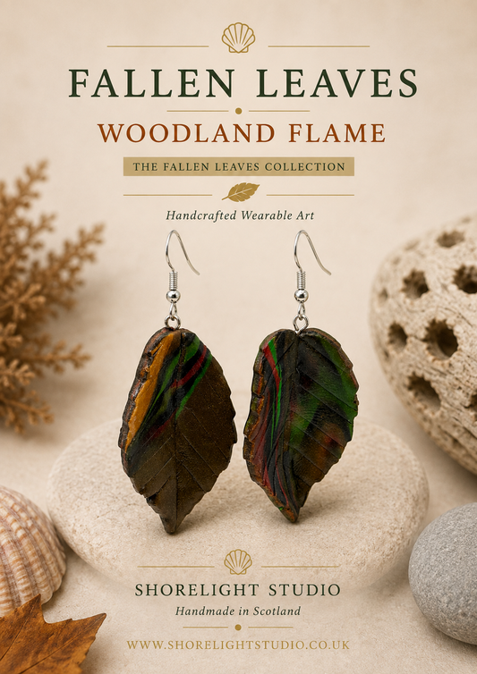 Woodland Flame Earrings