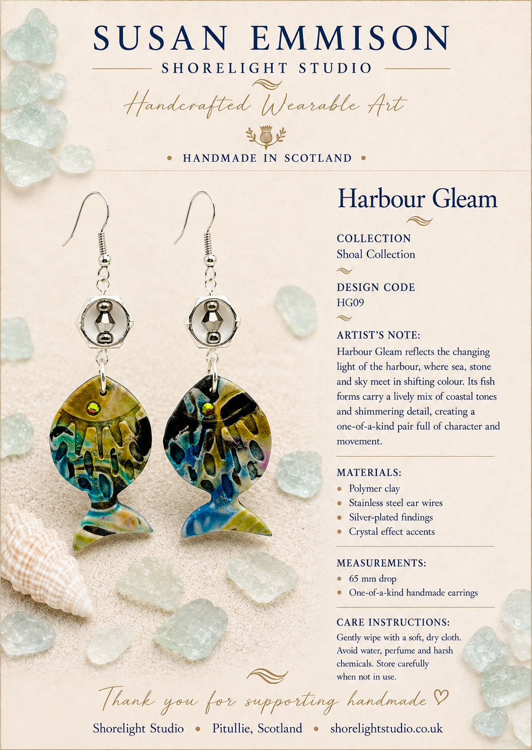 CC09 – Harbour Gleam Earrings