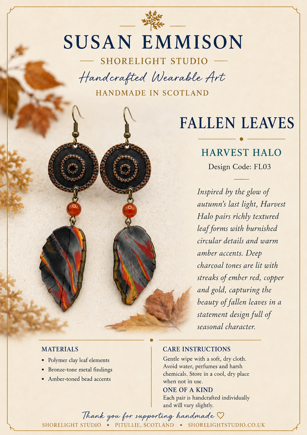 Harvest Halo Earrings
