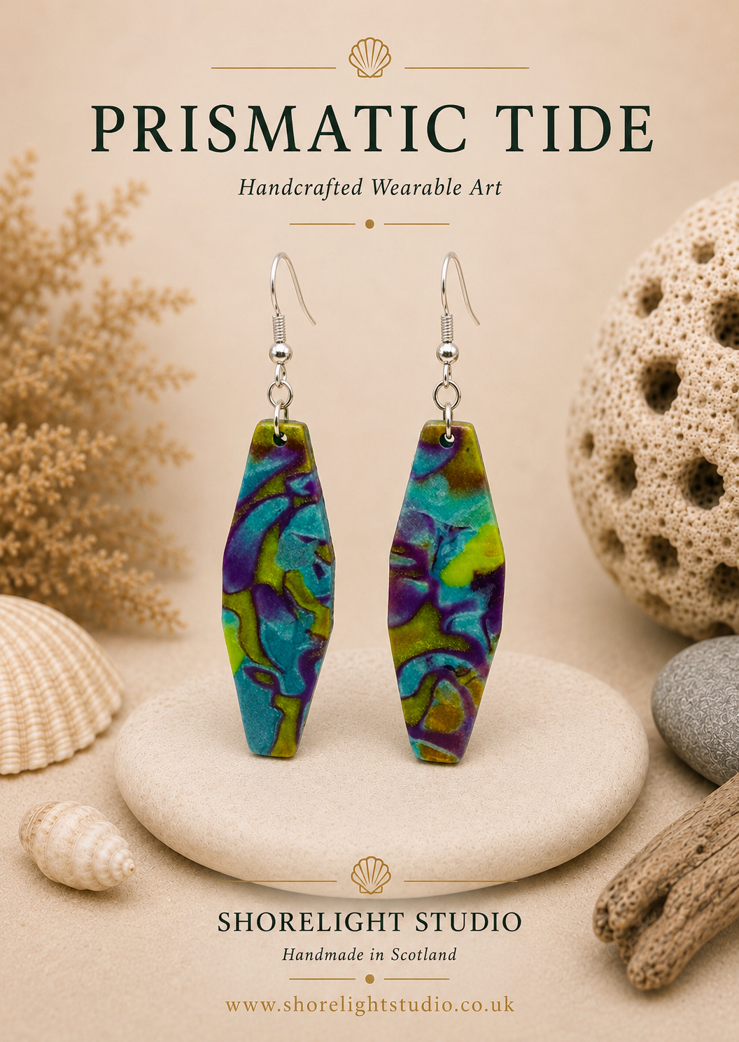 Prismatic Tide Earrings