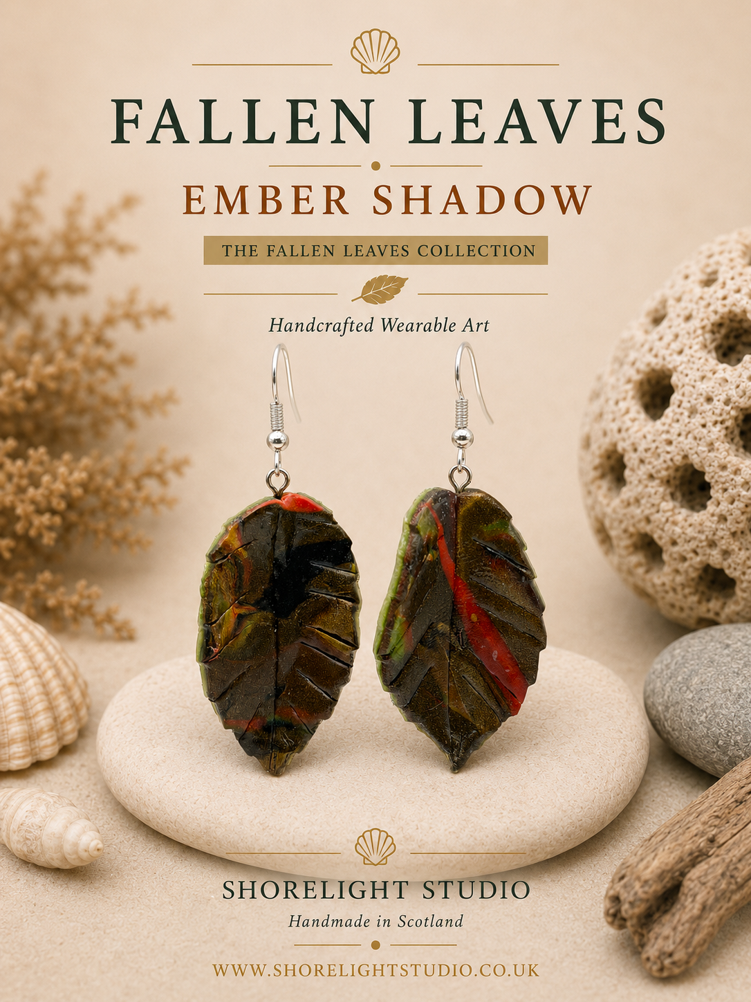 Ember Shadow Earrings