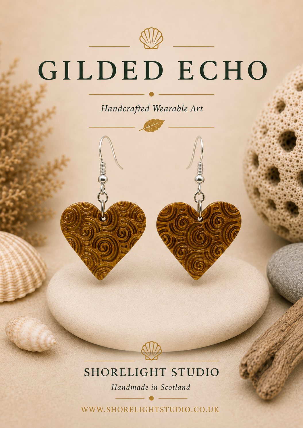 Gilded Echo Earrings
