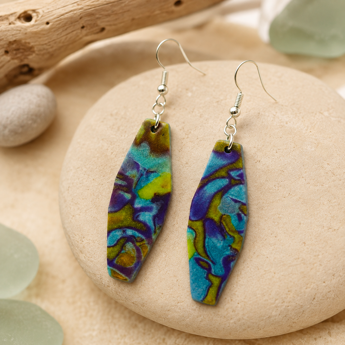 Prismatic Tide Earrings