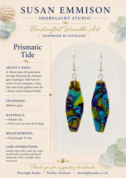 Prismatic Tide Earrings