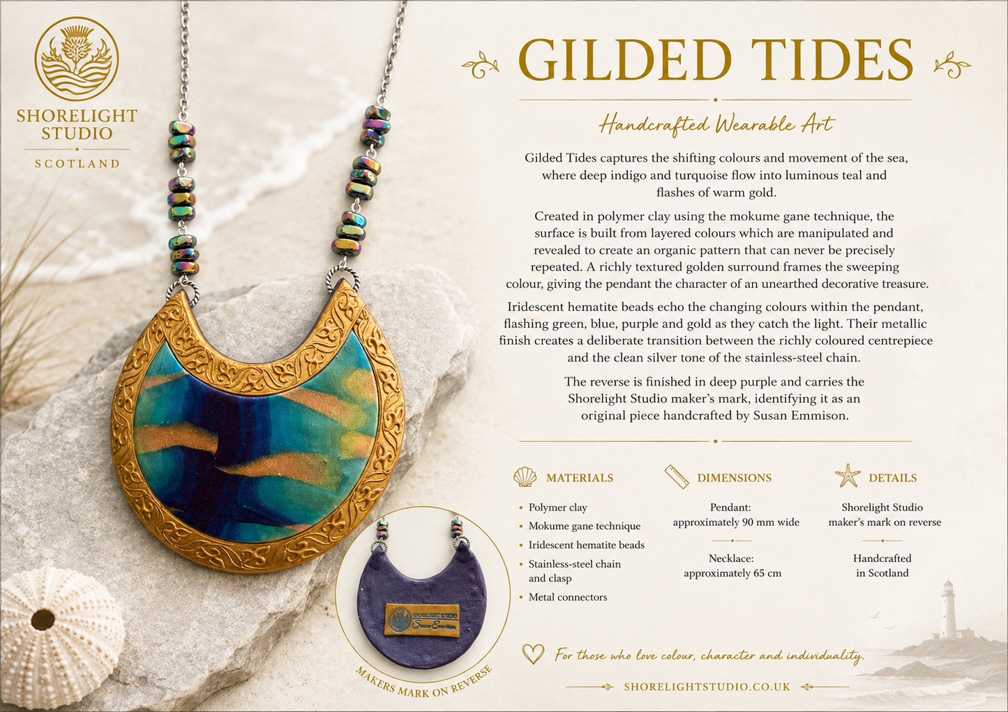 Gilded Tides-Necklace