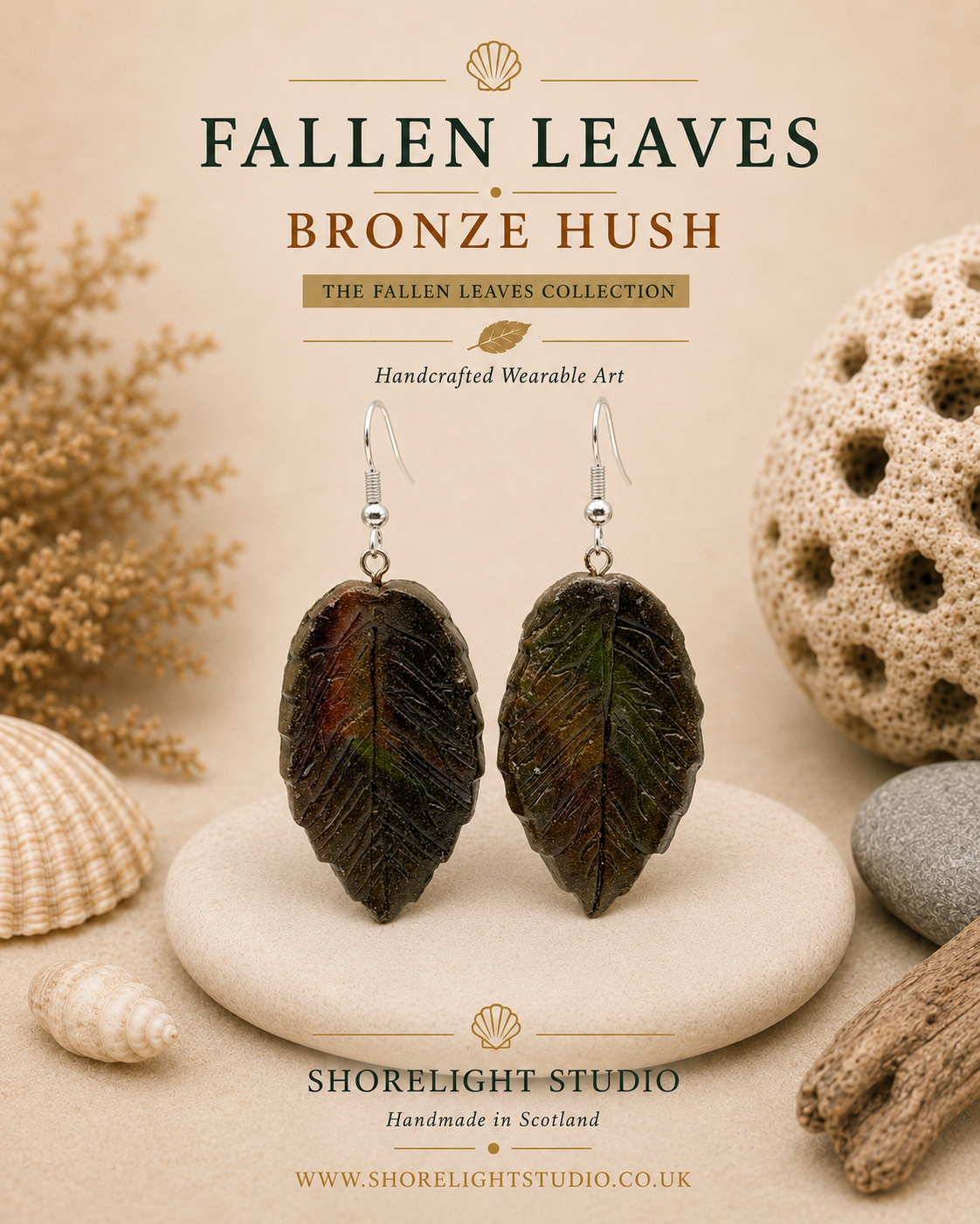 Bronze Hush Earrings