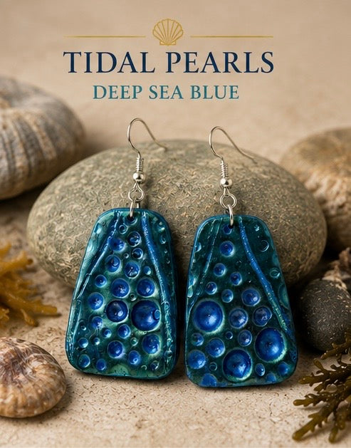 Tidal Pearls — Deep Sea Blue