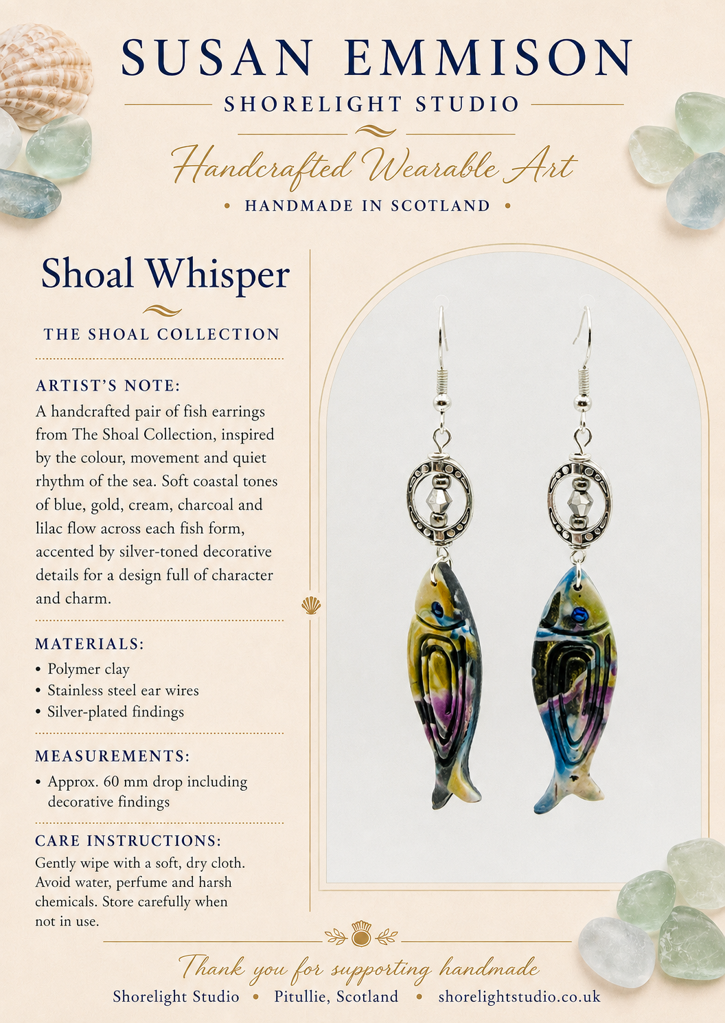 Shoal Whisper Earrings