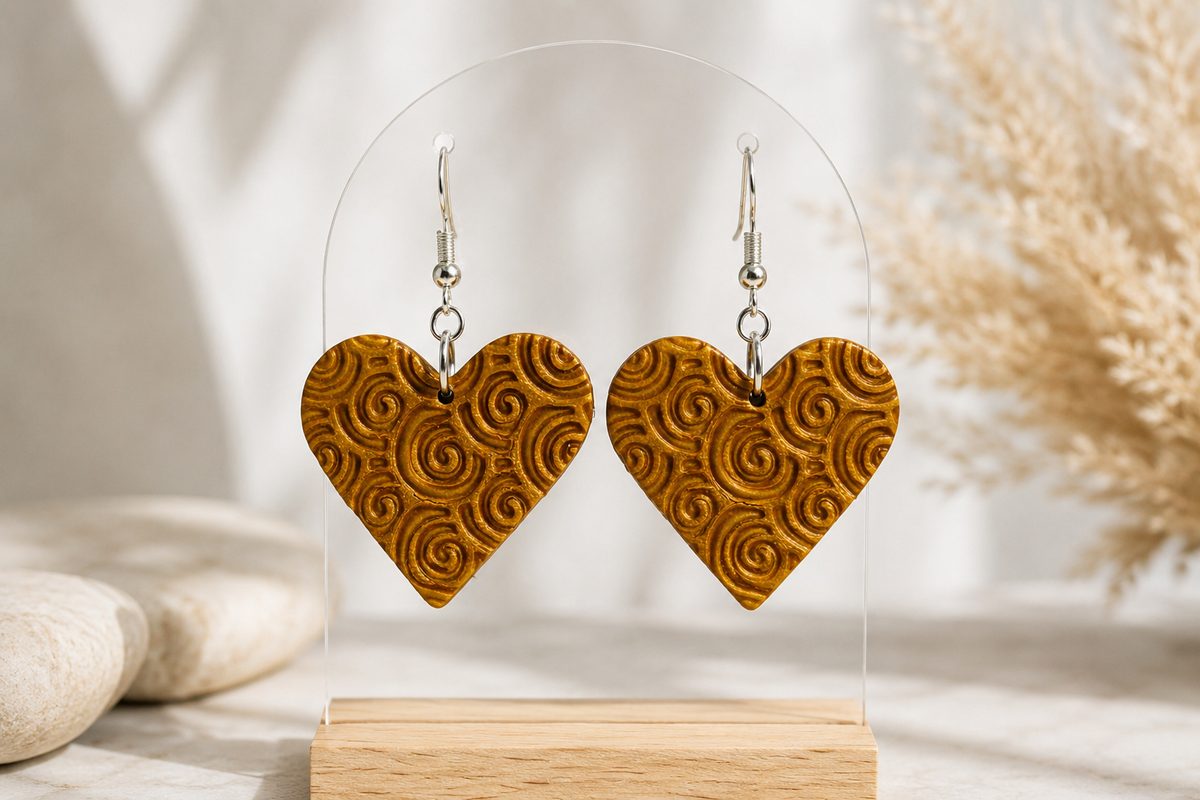 Gilded Echo Earrings