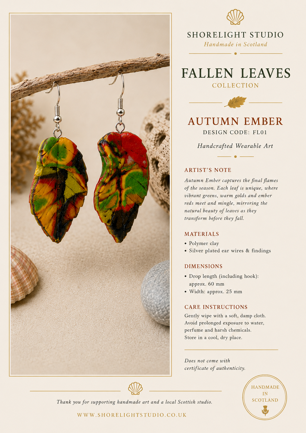Autumn Ember Earrings