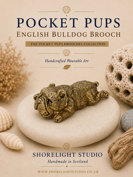 English Bulldog Brooch
