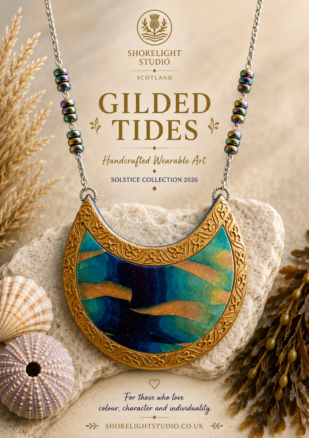 Gilded Tides-Necklace