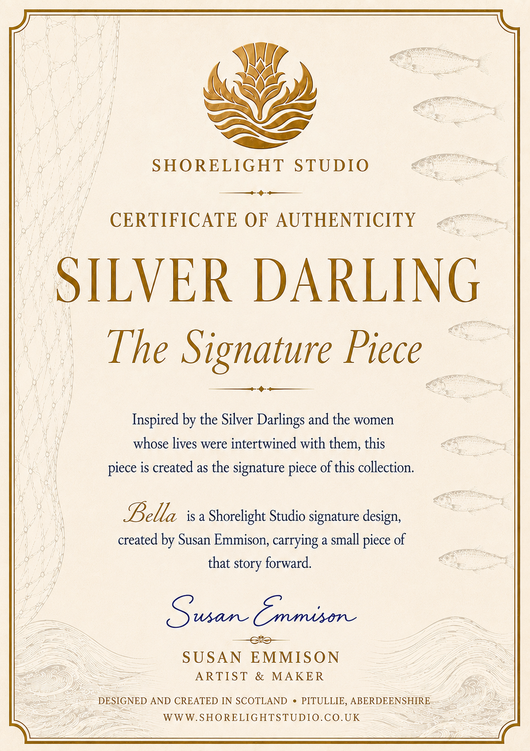 The Silver Darling — A Scottish Keepsake with a Story