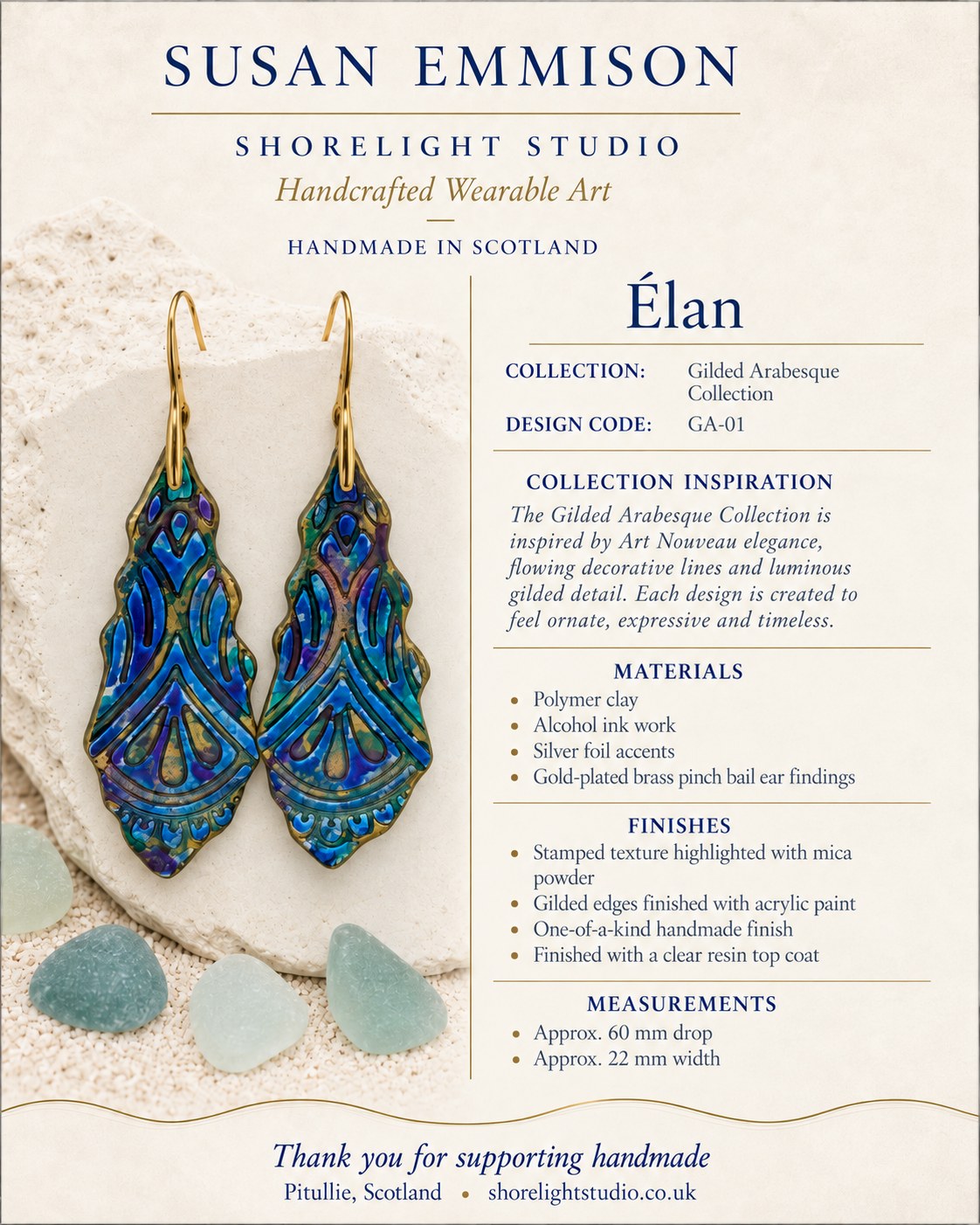 Élan – Gilded Arabesque Collection