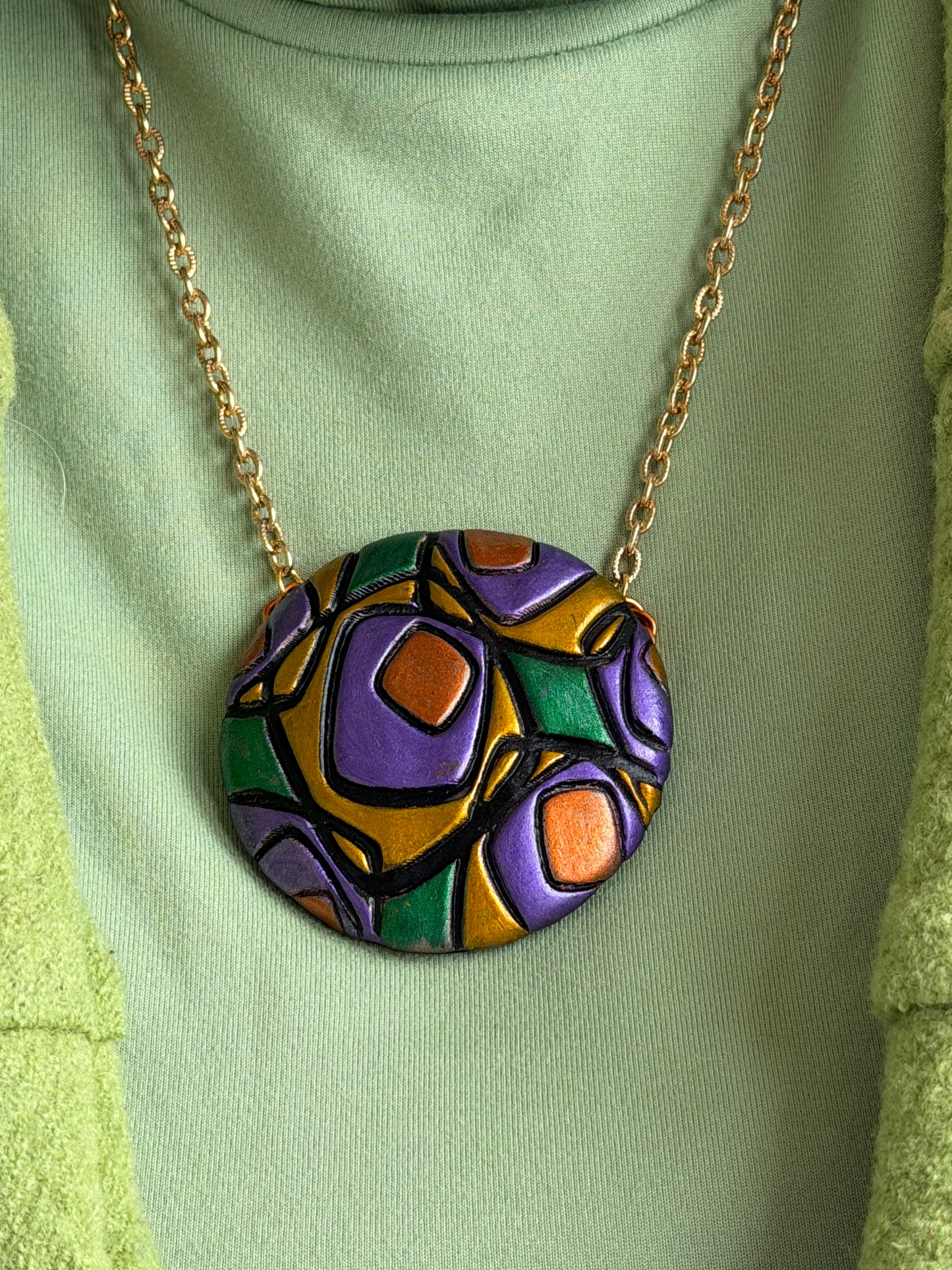 Chromatic Foam Pendant