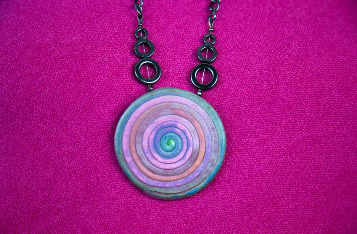 Stillwater Spiral - Necklace
