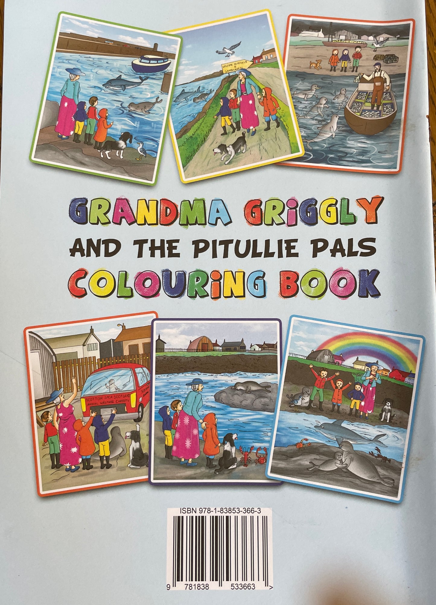 Grandma Griggly and the Pitullie Pals Colouring Book