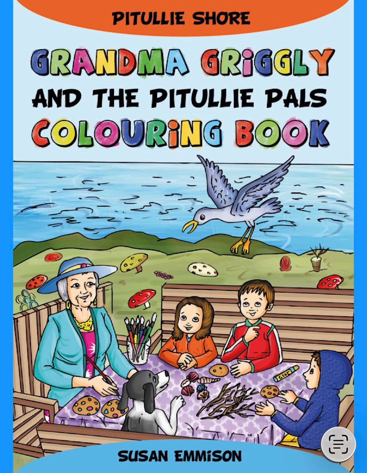 Grandma Griggly and the Pitullie Pals Colouring Book