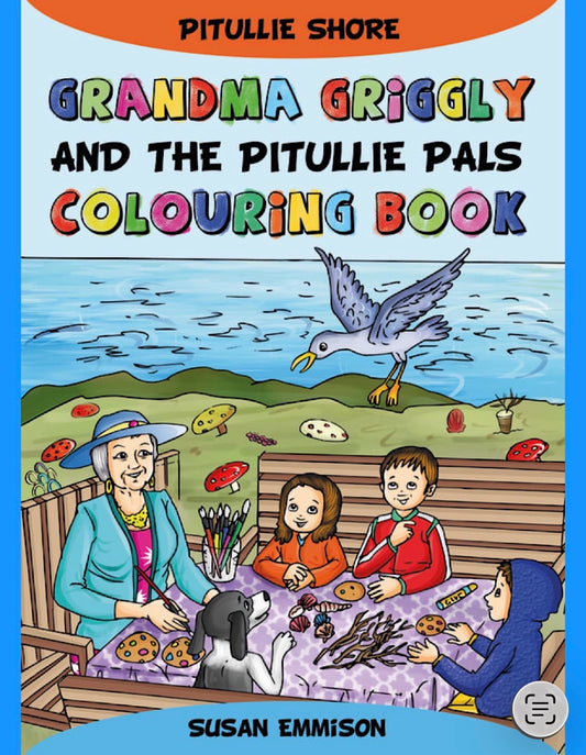 Grandma Griggly and the Pitullie Pals Colouring Book