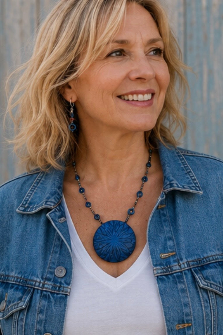 OCEAN ECHO - Necklace/earring set