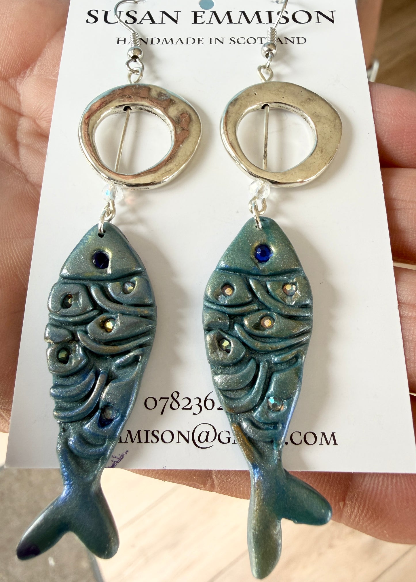 CC07 – Moonlit Shoal Earrings