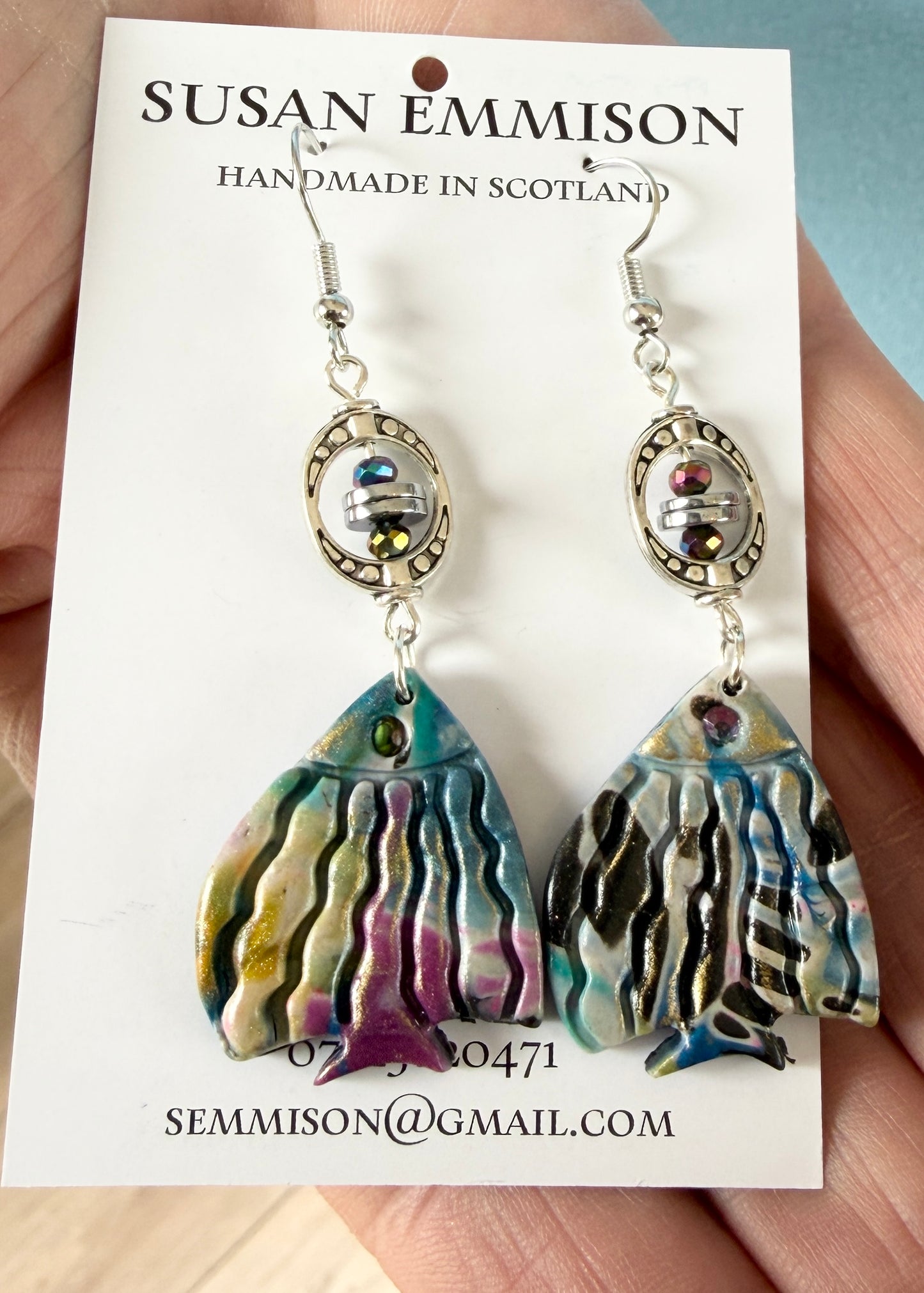 CC02 - Tidal Kelp Earrings