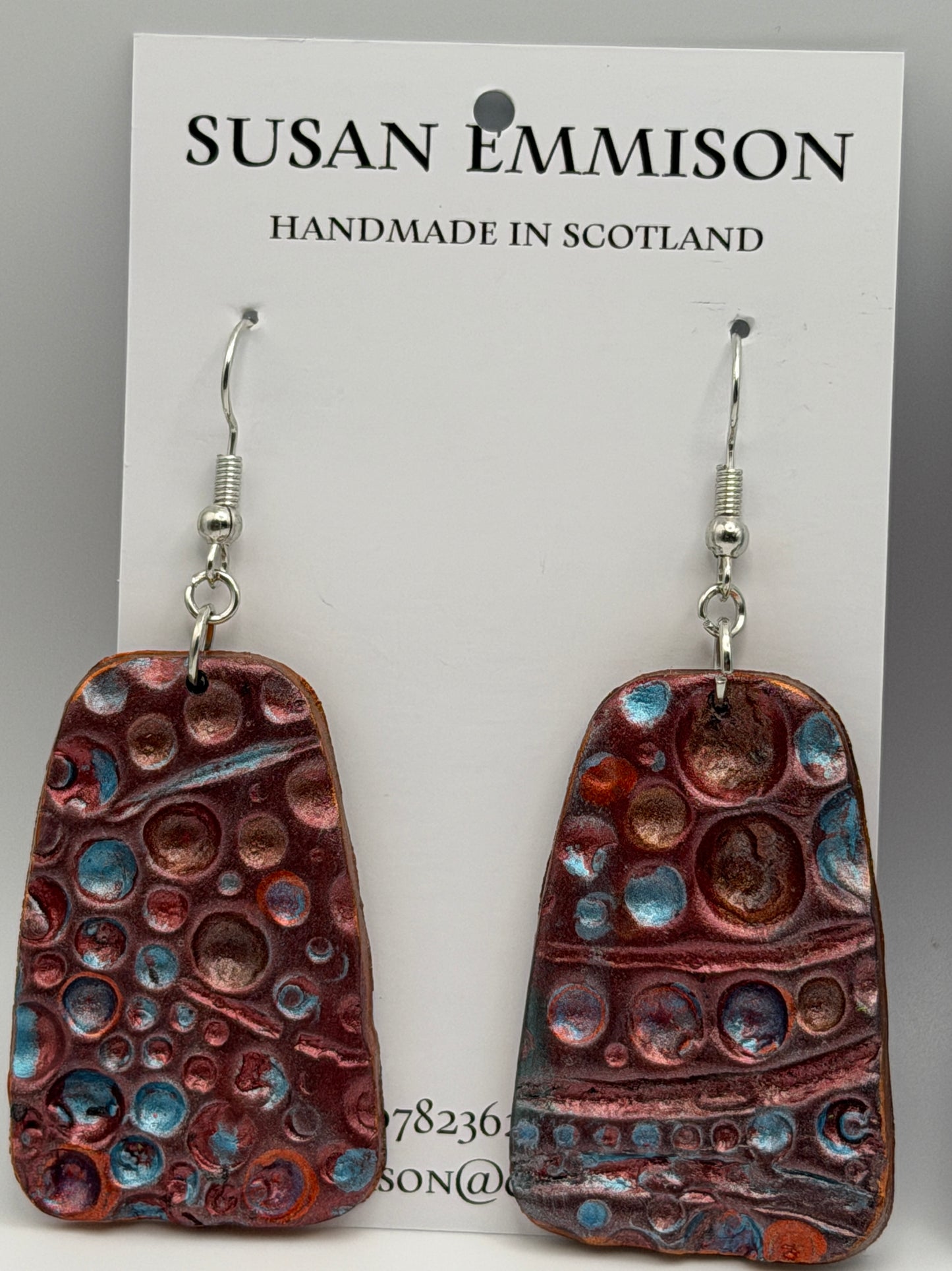 Tidal Pearls – Copper Tide Earrings