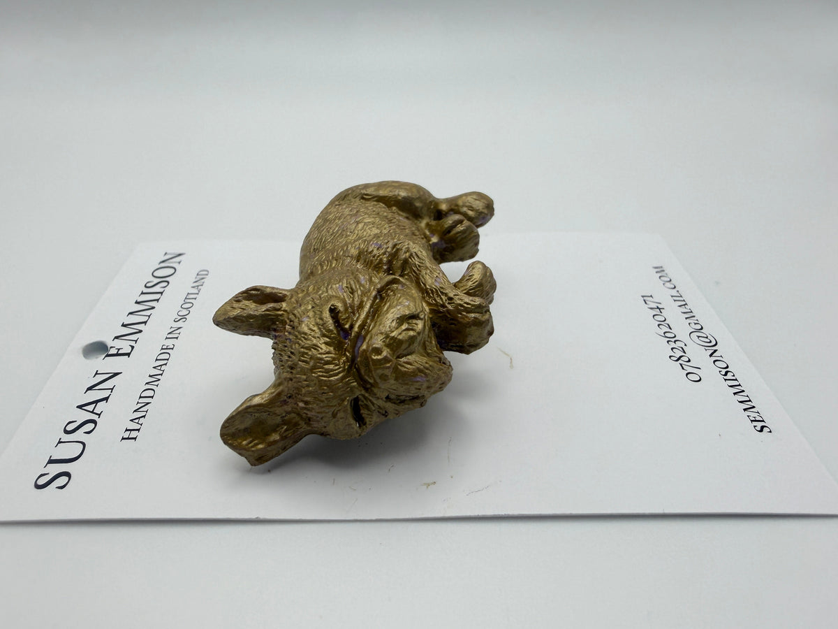 French Bulldog Brooch