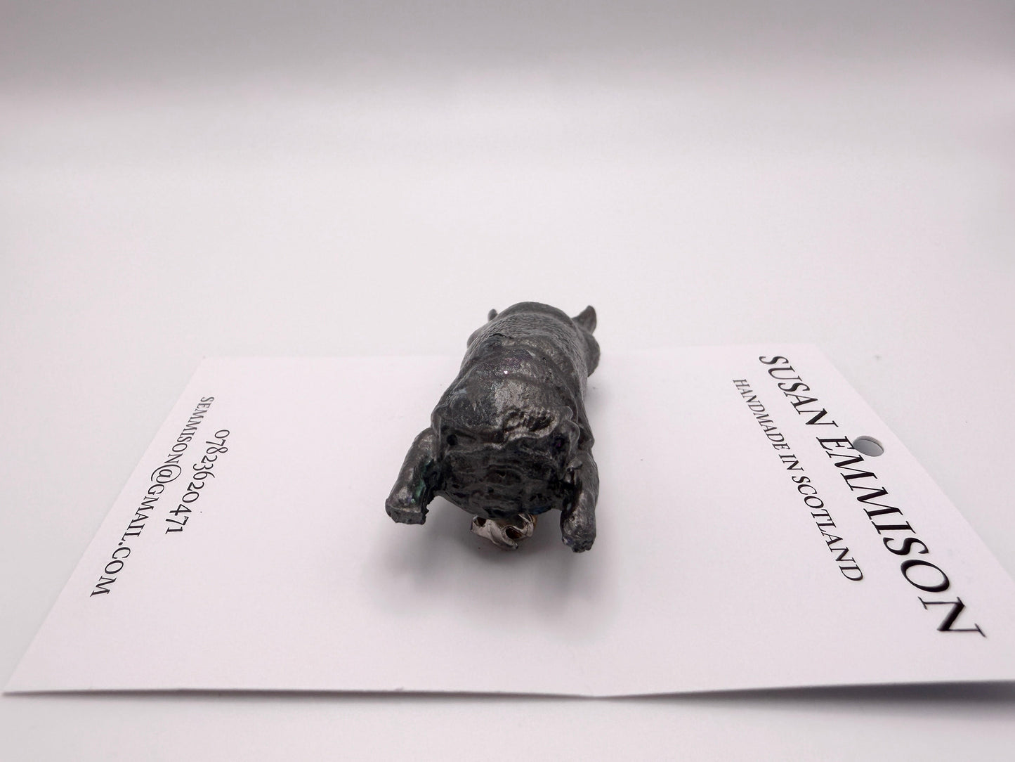 Pug Brooch