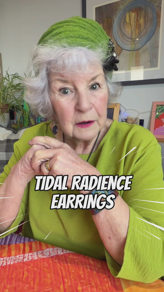 Tidal Radiance - Earrings